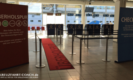 AIDA Check-In & Boarding