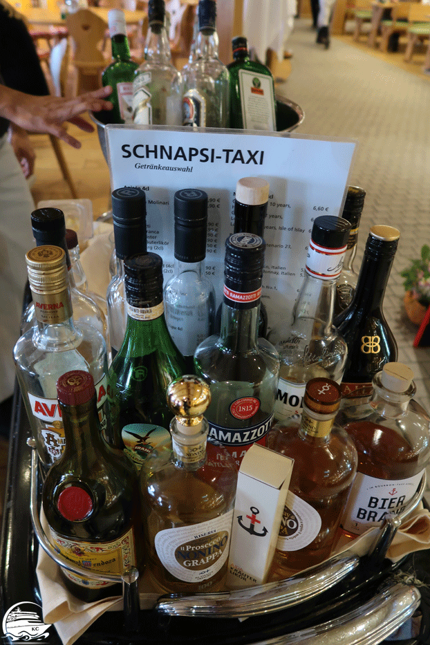 Getränke vom Schnapsi Taxi Schnapsi Taxi ist nicht im AIDA ALL INCLUSIVE enthalten.