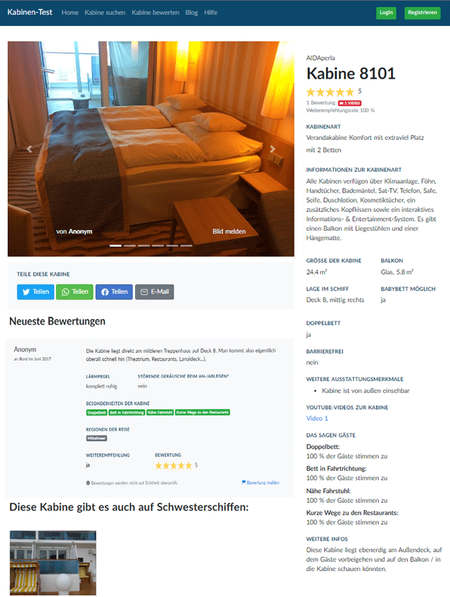 kabinen-test-beispiel-kabine-8101-aidaperla-640px AIDA Kabinen Bilder mit Bewertungen auf Kabinen-Test