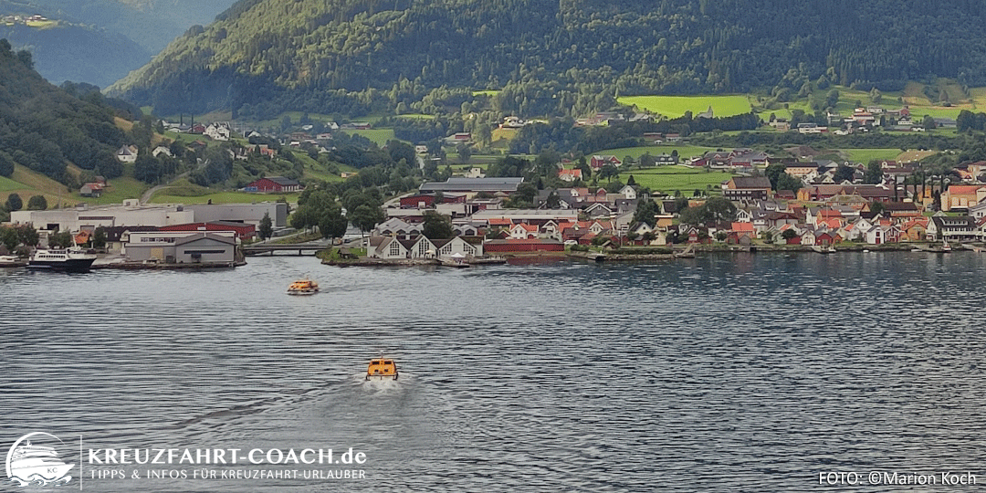 Tenderboote nach/von Vikøyri Ausflugstipps Vik - Tenderboote nach/von Vikøyri