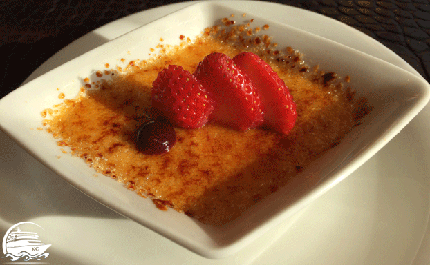 Buffalo Steak House - Nachspeise AIDAperla Reisebericht 2017 - Buffalo Steak House - Nachspeise