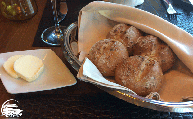 Buffalo Steak House - Vorspeise AIDAperla Reisebericht 2017 - Buffalo Steak House - Vorspeise