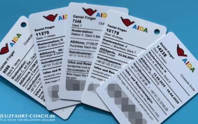 Kreuzfahrtblog 23 Die Bordkarte