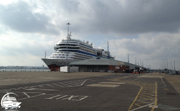AIDAsol im Hafen von Southampton Southampton - AIDAsol im Hafen