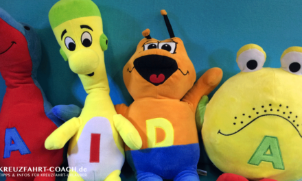 AIDA Maskottchen – AIDA Clubbies