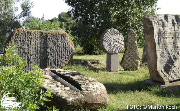 Ausflugstipps Cagliari - "pietre sonore" im Klanggarten