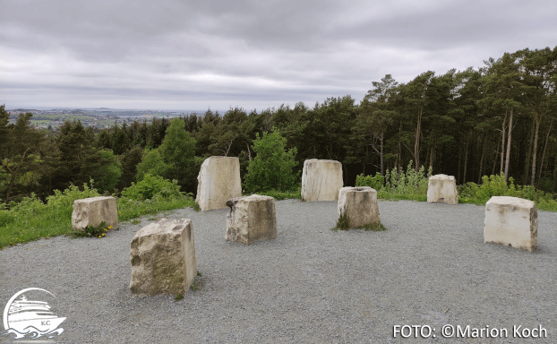 Gedenksteine beim Aussichtspunkt Ullandhaug Ausflugstipps Stavanger / Mekjarvik - Gedenksteine beim Aussichtspunkt Ullandhaug