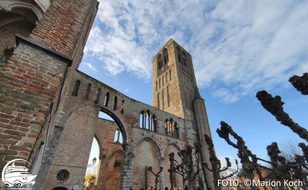 Ruine der Liebfrauenkirche Ausflugstipps Zeebrügge / Brügge - Ruine der Liebfrauenkirche