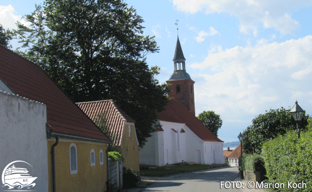 Kirche von Ebeltoft Ausflugstipps Aarhus - Kirche von Ebeltoft