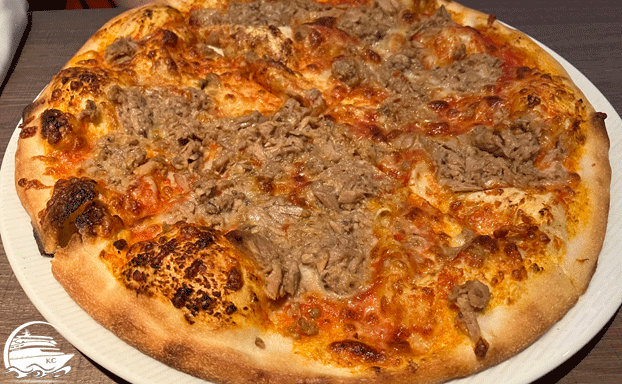 Pizza AIDAcosma Restaurants Erfahrungen - Ristorante Mamma Mia - Pizza