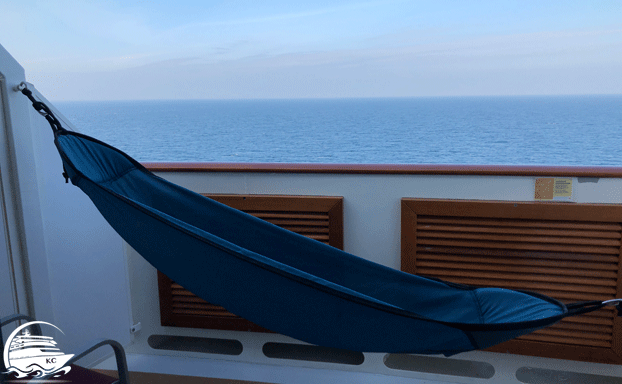 Hängematte AIDA Kabinen Ausstattung - Hängematte