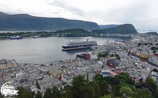 Ålesund Norwegen mit AIDA - Ålesund