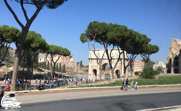 Konstantinsbogen Rom Sehenswuerdigkeiten - Konstantinsbogen