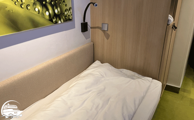 AIDA Einzelkabine 9170 AIDAnova - Leselampe am Bett AIDA Einzelkabine - Leselampe am Bett