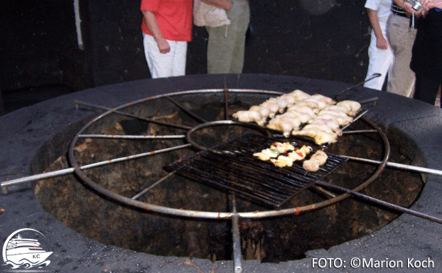 Ausflugstipps Lanzarote - "Natürlicher Grillplatz" im Restaurant El Diabolo