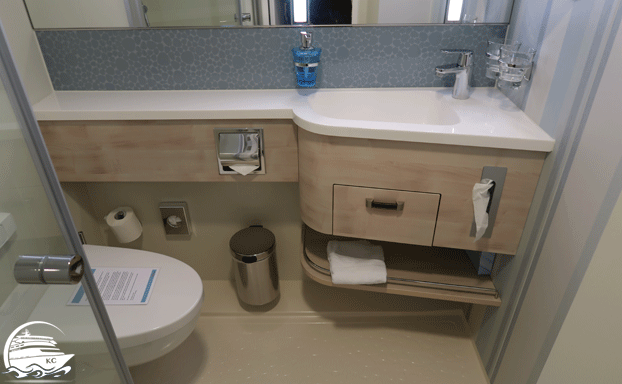 Mein Schiff1 Innenkabine 7215 Badezimmer Mein Schiff1 Innenkabine 7215 Badezimmer