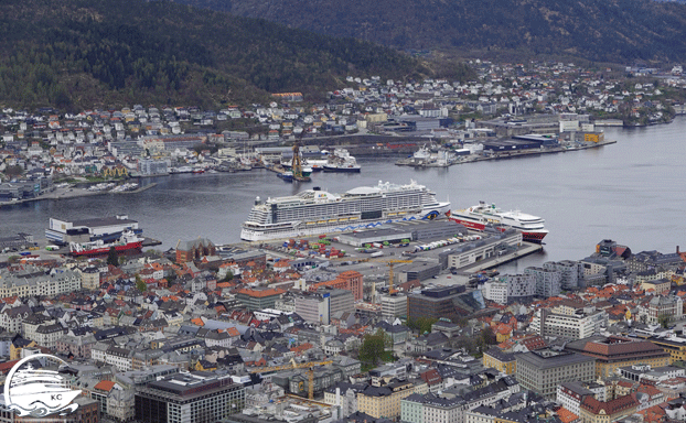 AIDAperla in Bergen Kreuzfahrt 31 - MOIN CRUISE mit AIDAperla