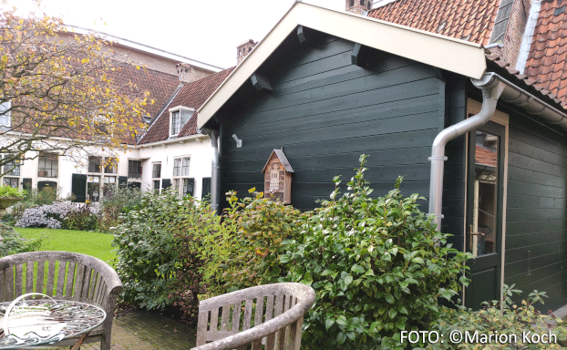 Ausflugstipps Ijmuiden - Einer der Hofjes in Haarlem 