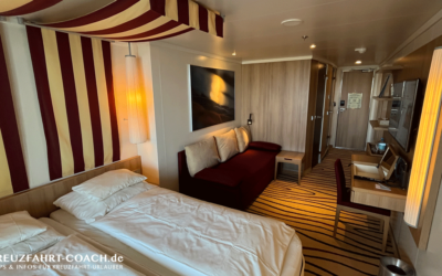 Kreuzfahrtblog 16 AIDAperla Kabinen Bewertung