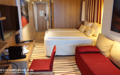 Kreuzfahrtblog 25 AIDAprima Kabinen Bewertung
