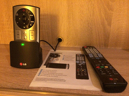 Das Bordinformationssystem 1 Fernbedienung des Bordinformationssystems auf AIDA