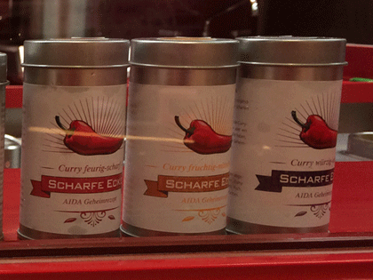 AIDAprima Restaurants – Teil 3 - Snacks 2 Curry-Gewürze an der "Scharfen Ecke"