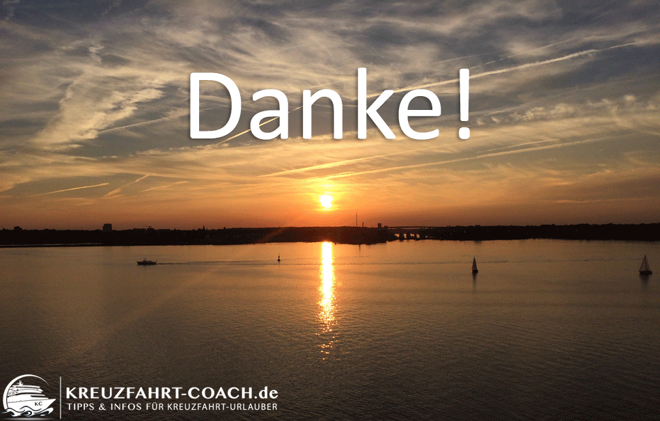 1 Jahr Kreuzfahrt-Coach.de! 7 Danke!