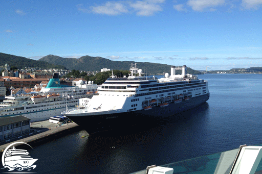 Kreuzfahrtterminal Bergen Kreuzfahrtschiffe am Kreuzfahrtterminal in Bergen