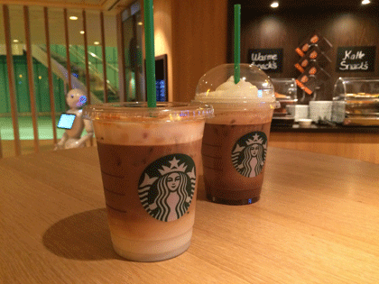 Auch sehr lecker! Kaffee von Starbucks